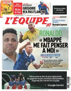 L’equipe du Lundi 29 Juin 2026