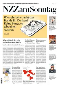 NZZ am Sonntag - 09 November 2025