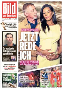 Bild am Sonntag - 14 September 2025