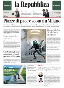 la Repubblica - 23 Settembre 2025