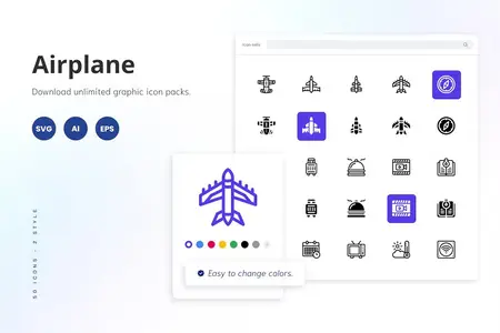 EE - Airplane Icons NUWAHMC