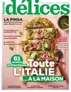 Délices de Femmes d’Aujourd’hui - Mars 2025