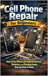 Cell Phone Repair for Beginners: How to Fix iPhone and Android Screens, Batteries, and Charging Issues Step-by-Step at Home