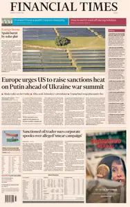 Financial Times Europe - 11 August 2025