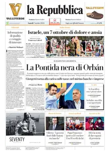 la Repubblica - 7 Ottobre 2024