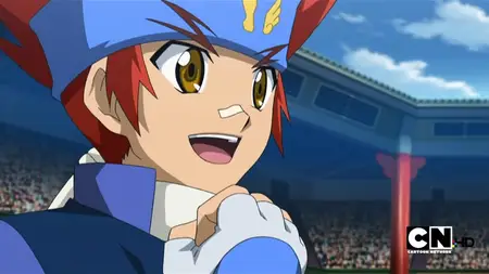 Beyblade Metal Fusion (2009 S02E12 The Bey with a Heros Name C W