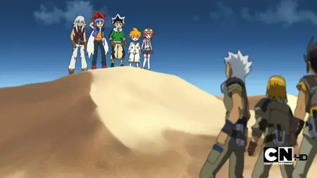Beyblade Metal Fusion (2009 S02E12 The Bey with a Heros Name C W