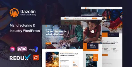 Gazolin - Industry & Factory WordPress Theme 38581498