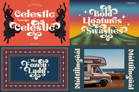 Creativemarket - Celestic Font