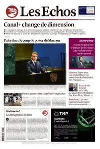 Les Echos du Mardi 23 Septembre 2025