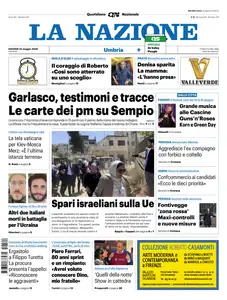 La Nazione Umbria Terni - 22 Maggio 2025