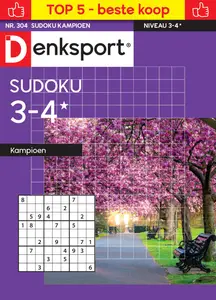 Denksport Sudoku 3-4 kampioen - 7 November 2024