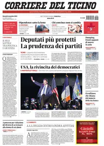 Corriere del Ticino - 6 Novembre 2025
