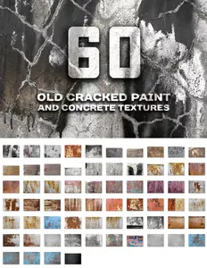 CM - Cracked paint and concrete textures 589744