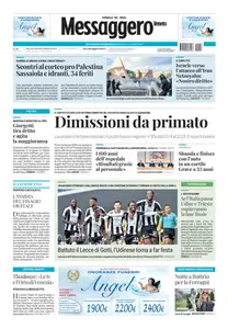 Messaggero Veneto Udine - 6 Ottobre 2024