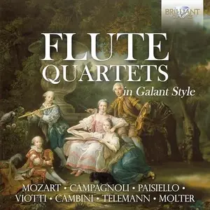 Andrea Manco, Joel Imperial, Il Demetrio, Gabriele Formenti - Flute Quartet in Galant Style (2024)