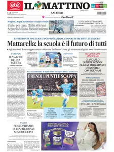Il Mattino Salerno - 23 Settembre 2025