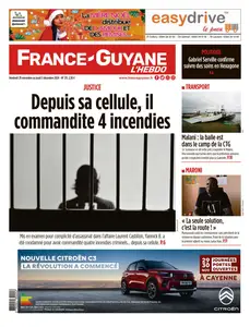 France-Guyane l'hebdo - 29 Novembre 2024