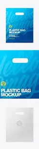 Plastic Carrier Bag Mockup 80480