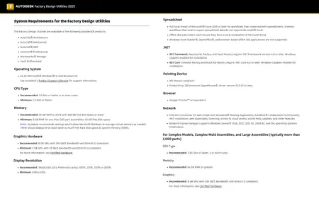Autodesk Factory Design Utilities 2025.1