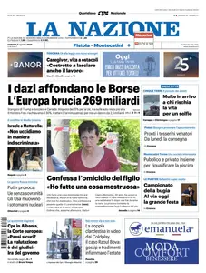 La Nazione Pistoia Montecatini - 2 Agosto 2025