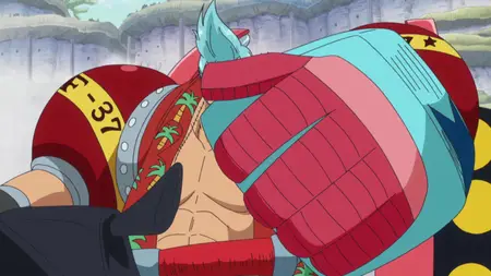 One Piece (1999) - S15E41 Iron Pirate! Entry of Franky Shogun -Lia