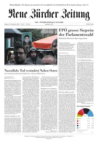 Neue Zürcher Zeitung International - 30 September 2024