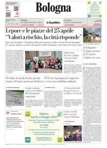 la Repubblica Bologna - 27 Aprile 2025