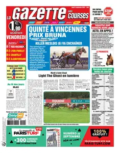 La Gazette des Courses - 4 Septembre 2025