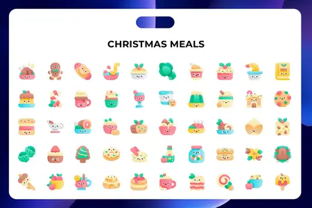 EE - Christmas Meals Icons FWVSKK5