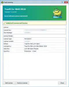 Toad for IBM DB2 7.2.0 (x86 / x64)