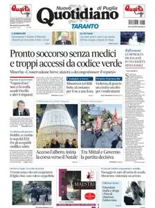 Quotidiano di Puglia Taranto - 23 Novembre 2022
