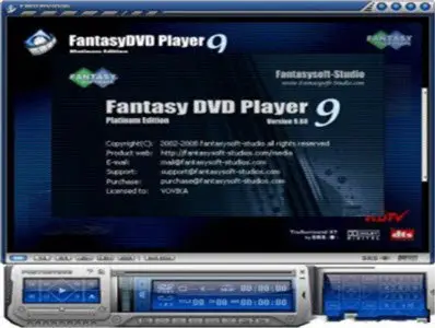 FantasyDVD Player Platinum v9.9.7 Build 0522