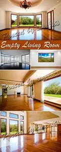 Stock Photo - Empty Living Room