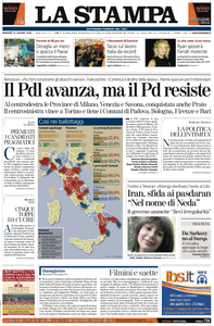 La Stampa 23 Giugno 2009 (Edizione di Cuneo ed Internazionale)