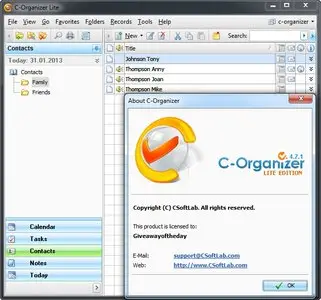 C-Organizer Lite 4.7.1