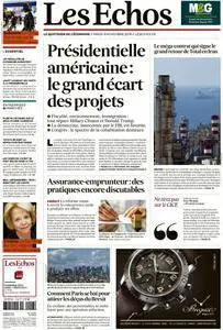 Les Echos du Mardi 8 Novembre 2016