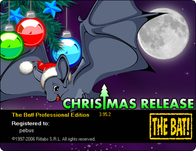 The Bat! ver.3.95.02 Christmas Edition