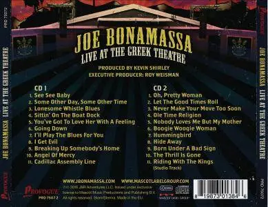 Joe Bonamassa - Live At The Greek Theatre (2016)