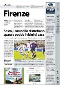 la Repubblica Firenze - 22 Ottobre 2018