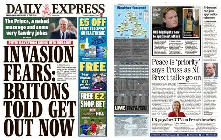 Daily Express – February 12, 2022