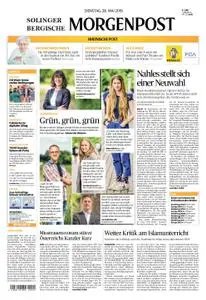 Solinger Morgenpost – 28. Mai 2019