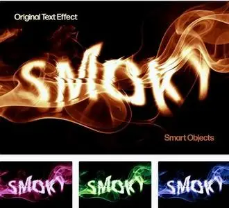 Smoke Text Effect - 82866057