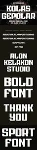 Kolas Gepolar Font