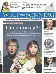 Die Welt am Sonntag Kompakt vom 02 Juni 2013