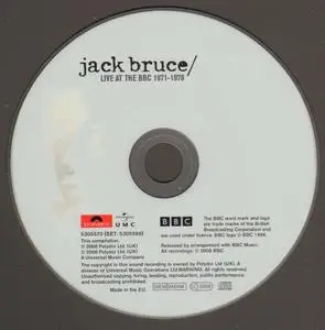 Jack Bruce - Spirit: Live At The BBC 1971-78 (2008) [3CD Box Set] Repost