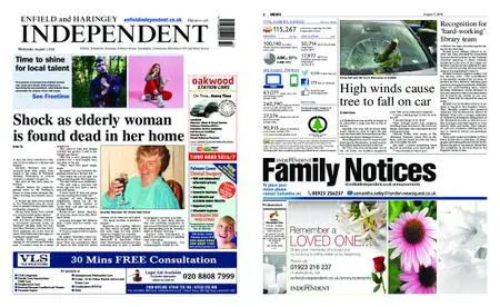 Enfield Independent – August 07, 2019
