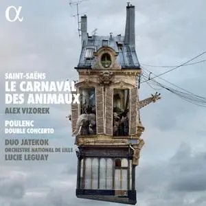 Duo Jatekok - Saint-Saëns- Le carnaval des animaux - Poulenc- Double Concerto (2021) [Official Digital Download 24/96]