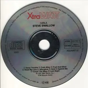 Steve Swallow - Carla (1987) {Watt Works--ECM 833492-2}