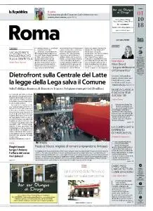 la Repubblica Roma - 1 Ottobre 2018
